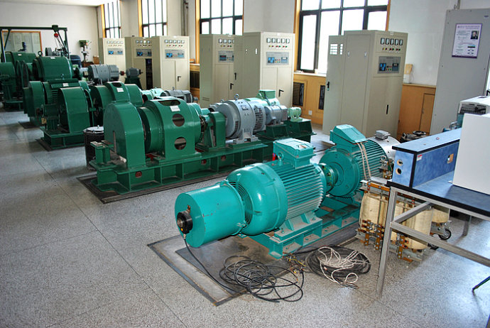 钟山某热电厂使用我厂的YKK高压电机提供动力